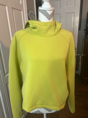 lululemon athletica lime yellow pullover